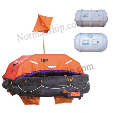 lancer une vie de sauvetage gonflable A liferaft Solas 16SERSON LIFERAFT avec un prix bon marché CCS / EC / GL / ZY